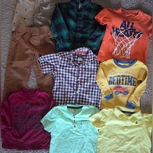 Carter's Boys Assorted Clothing Bundle - 9 Items Size 3T